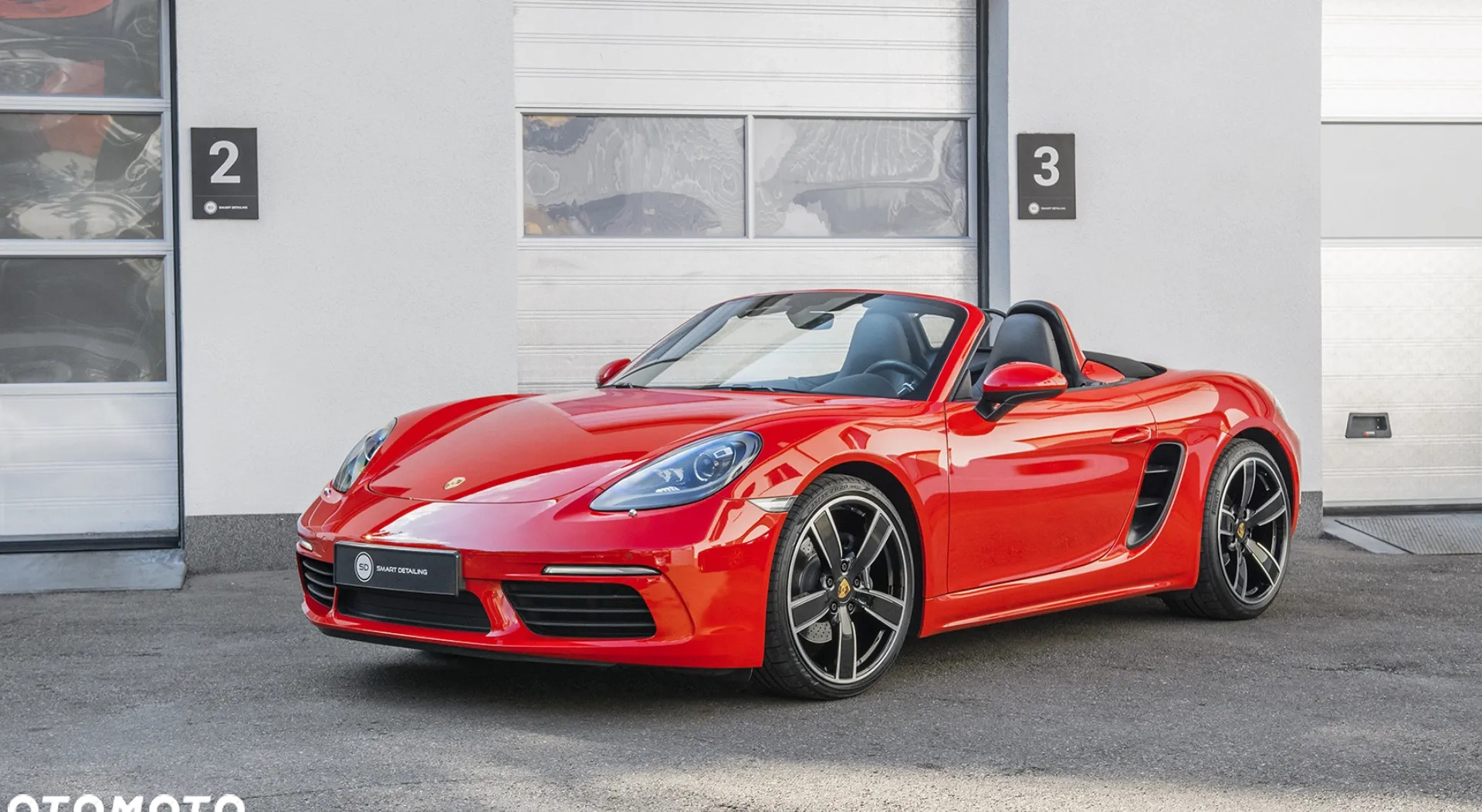 Porsche 718 Boxster cena 265000 przebieg: 58000, rok produkcji 2017 z Warszawa małe 529